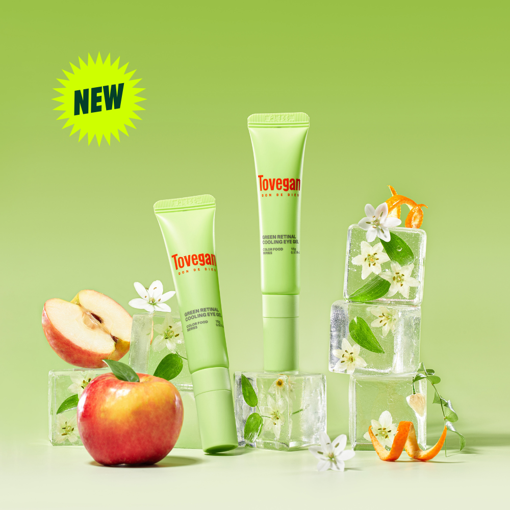 Tovegan Color Food Series Green Retinal Cooling Eye Gel