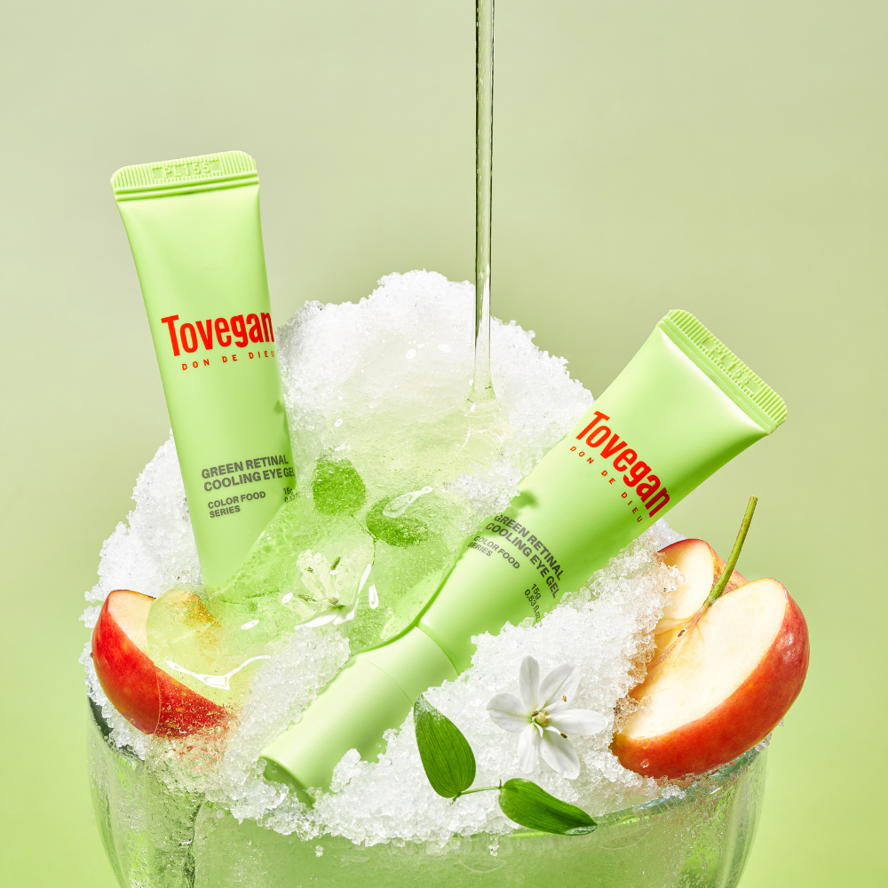 Tovegan Color Food Series Green Retinal Cooling Eye Gel