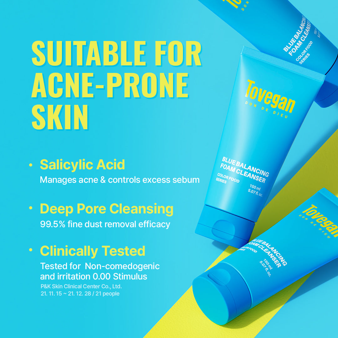 Blue Balancing Foam Cleanser