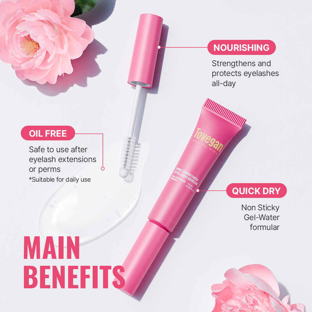 Pink Enriched Eyelash Serum