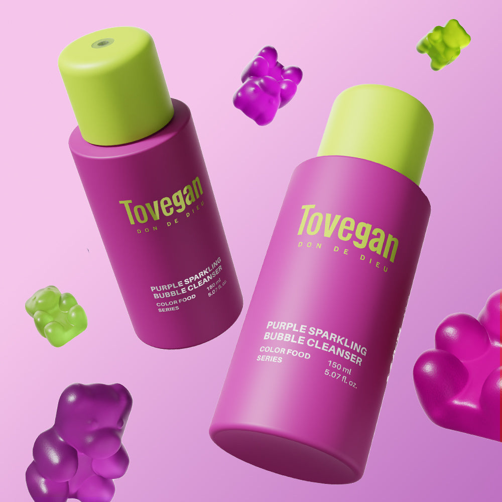 Purple Sparkling Bubble Cleanser