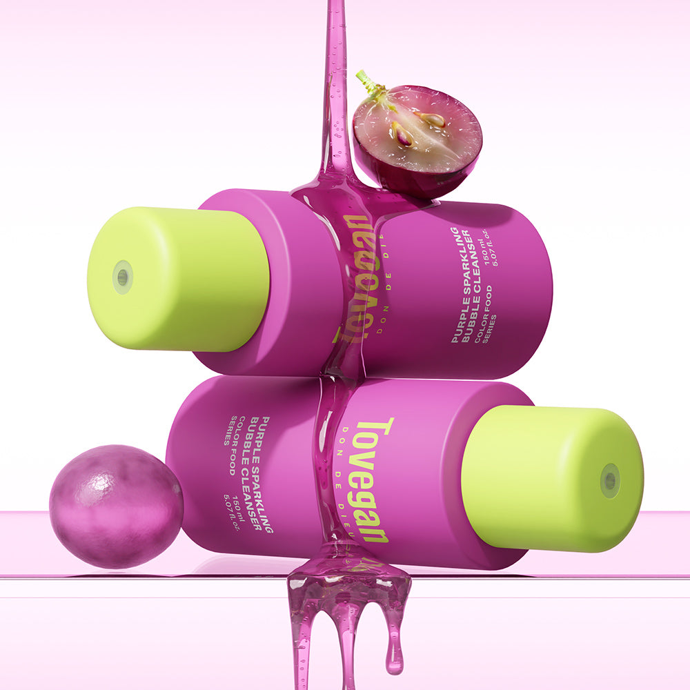 Purple Sparkling Bubble Cleanser