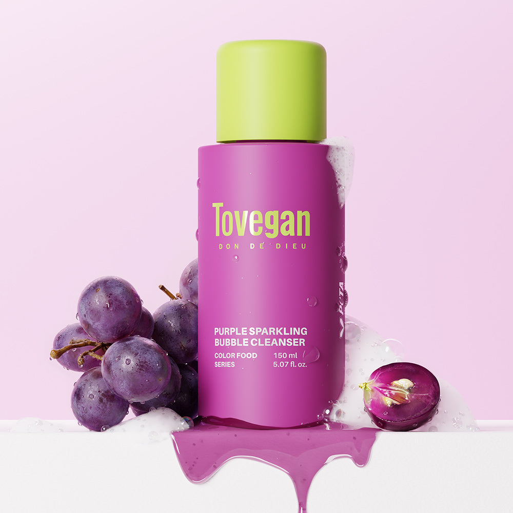 Purple Sparkling Bubble Cleanser