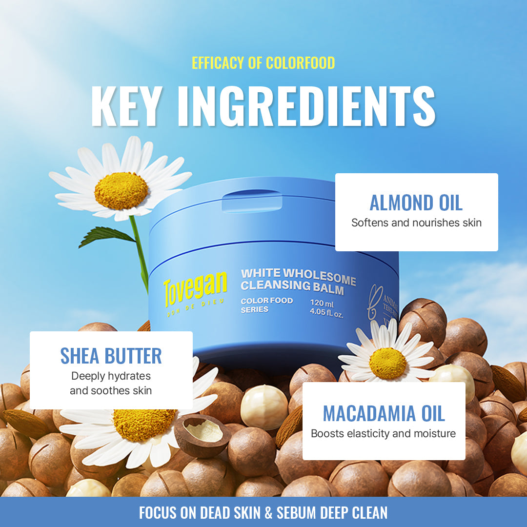 White Wholesome Cleansing Balm